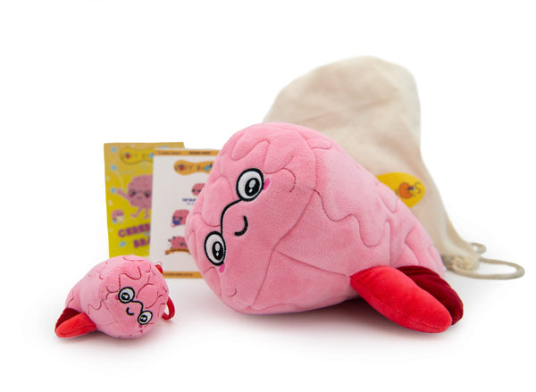 Cerebella the Brain_Plushie - Premium and Unique gift bodybuddies, educational, forkids, preschooler, softies  from Body Buddies - Shop now at AU family concept store Mommy's Pouch