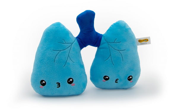 Bronchiole Bros the Lungs_Plushie - Premium and Unique gift bodybuddies, educational, forkids, preschooler, softies  from Body Buddies - Shop now at AU family concept store Mommy's Pouch