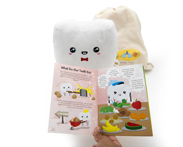 Enamely the Tooth_Plushie - Premium and Unique gift bodybuddies, educational, forkids, preschooler, softies  from Body Buddies - Shop now at AU family concept store Mommy's Pouch
