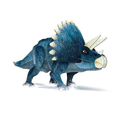 3D Assemble and Book - The Age Of The Dinosaurs - Triceratops🦖🦕 - Premium and Unique gift 3dpuzzle, 6+, dino, forkids, preschooler, puzzle, sassi 3D Puzzles from Sassi Junior - Shop now at AU family concept store Mommy's Pouch