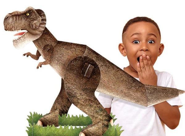 3D Assemble and Book - The Age Of The Dinosaurs -  Tyrannosaurus🦖🦕 - Premium and Unique gift 3dpuzzle, 6+, dino, forkids, preschooler, puzzle, sassi 3D Puzzles from Sassi Junior - Shop now at AU family concept store Mommy's Pouch