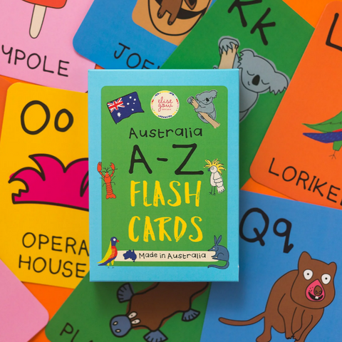 Australia A-Z Alphabet Flash Cards 🦘🐨🐍