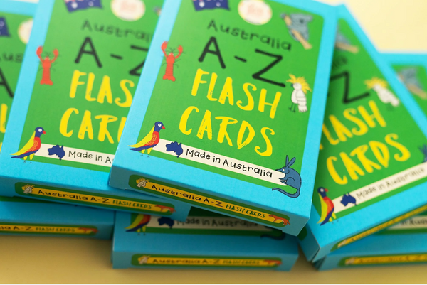 Australia A-Z Alphabet Flash Cards 🦘🐨🐍