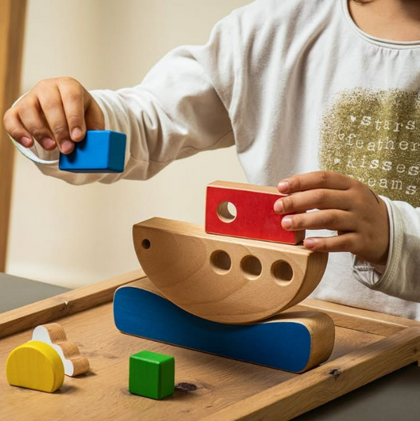 Stacking & Balance Ship Toy 🚢