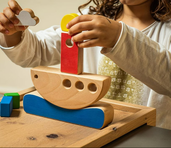 Stacking & Balance Ship Toy 🚢