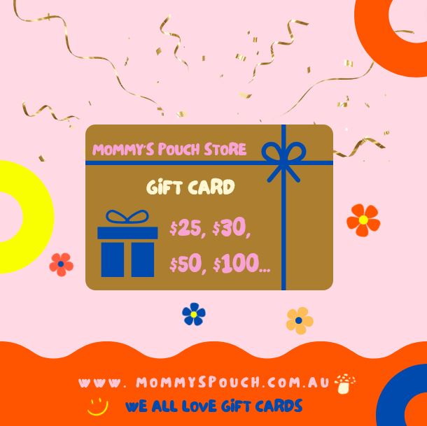 Gift Cards - Storewide - Premium and Unique gift giftcards  from Mommy's Pouch - Shop now at AU family concept store Mommy's Pouch