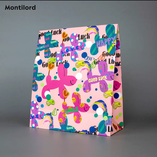 Happy dogs - Gift Bag - Premium and Unique gift giftbag, montilord, pets Gift bags from Montilord - Shop now at AU family concept store Mommy's Pouch