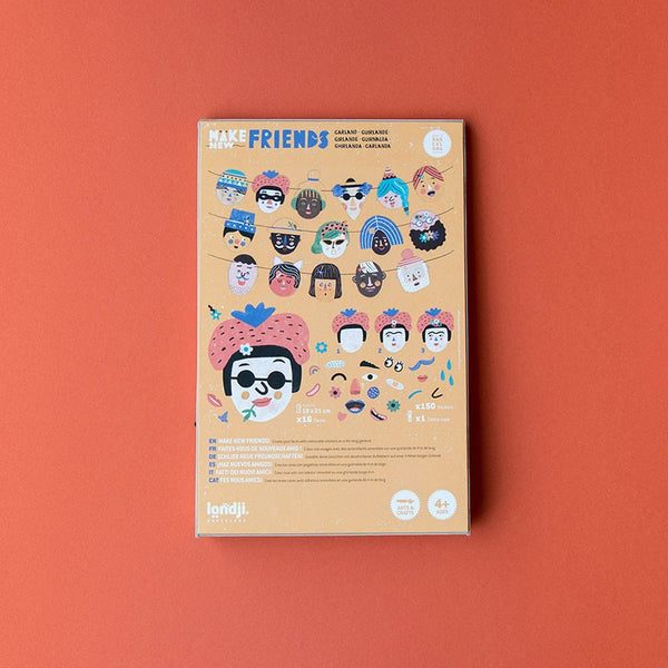 Make New Friends 🧒👦 - DIY Game - Premium and Unique gift 4+, arts&crafts, creativeplay, forkids, game, londji, preschooler Boardgame from Londji - Shop now at AU family concept store Mommy's Pouch