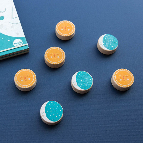 Sun and Moon Tic Tac Toe ☀️🌕 - Classic Game - Premium and Unique gift 4+, boardgame, forkids, game, londji, preschooler, tictactee, toddler, toytogo, woodentoy Boardgame from Londji - Shop now at AU family concept store Mommy's Pouch