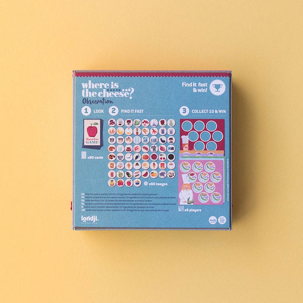 Pocket Where is the Cheese? 🧀 - Family Game - Premium and Unique gift 3+, boardgame, forkids, londji, toddler, toytogo Boardgame from Londji - Shop now at AU family concept store Mommy's Pouch