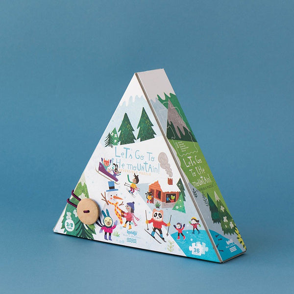 Let's Go To The Mountain ⛰️ - Reversible Puzzle - Premium and Unique gift 3+, game, londji, puzzle, toddler Boardgame from Londji - Shop now at AU family concept store Mommy's Pouch