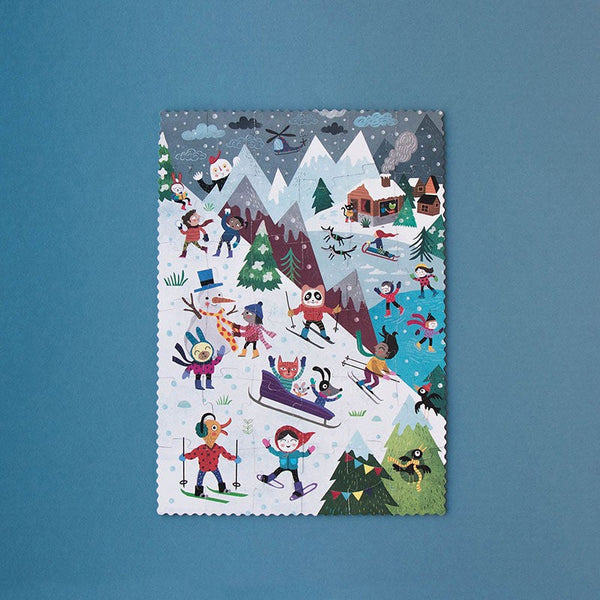 Let's Go To The Mountain ⛰️ - Reversible Puzzle - Premium and Unique gift 3+, game, londji, puzzle, toddler Boardgame from Londji - Shop now at AU family concept store Mommy's Pouch