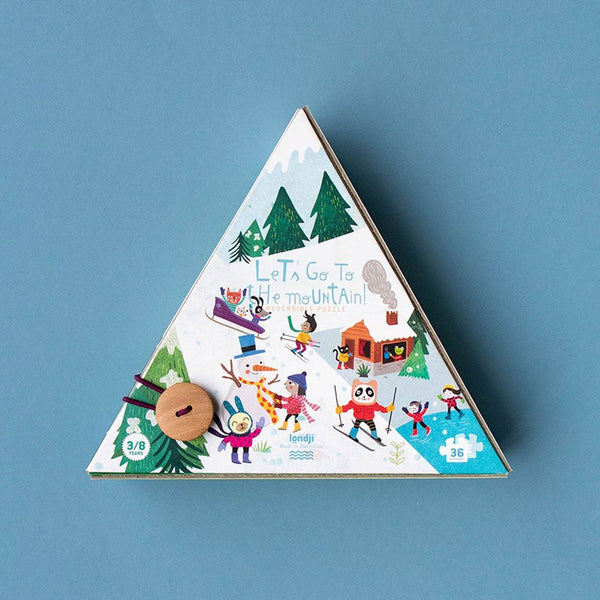 Let's Go To The Mountain ⛰️ - Reversible Puzzle - Premium and Unique gift 3+, game, londji, puzzle, toddler Boardgame from Londji - Shop now at AU family concept store Mommy's Pouch
