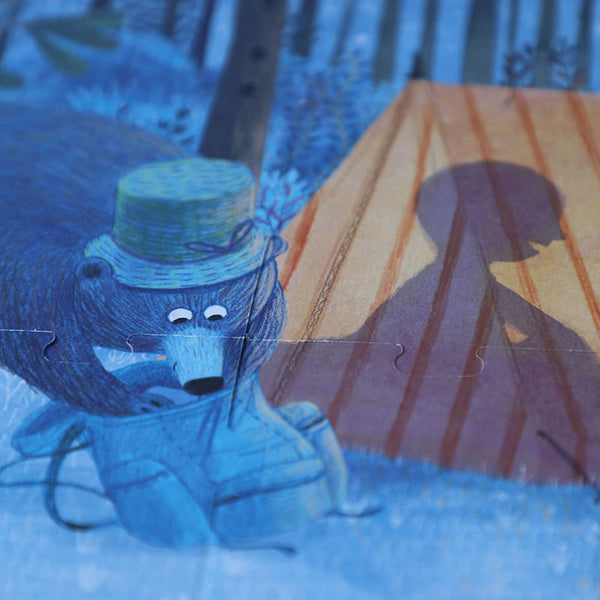 Night and Day in the Forest - Reversible Puzzle (2 in 1) - Premium and Unique gift 5+, 50pieces, forest, forkids, kidspuzzle, londji, preschooler, puzzle, reversiblepuzzle Puzzles from Londji - Shop now at AU family concept store Mommy's Pouch