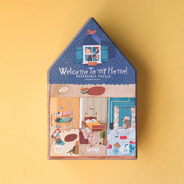 Welcome To My Home 🏠 - Puzzle - Premium and Unique gift 5+, game, home, londji, preschooler, puzzle Boardgame from Londji - Shop now at AU family concept store Mommy's Pouch
