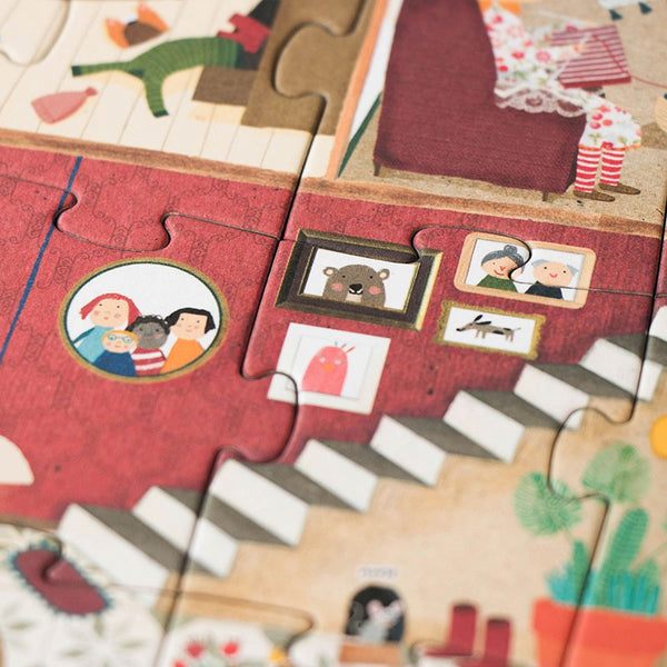 Welcome To My Home 🏠 - Puzzle - Premium and Unique gift 5+, game, home, londji, preschooler, puzzle Boardgame from Londji - Shop now at AU family concept store Mommy's Pouch