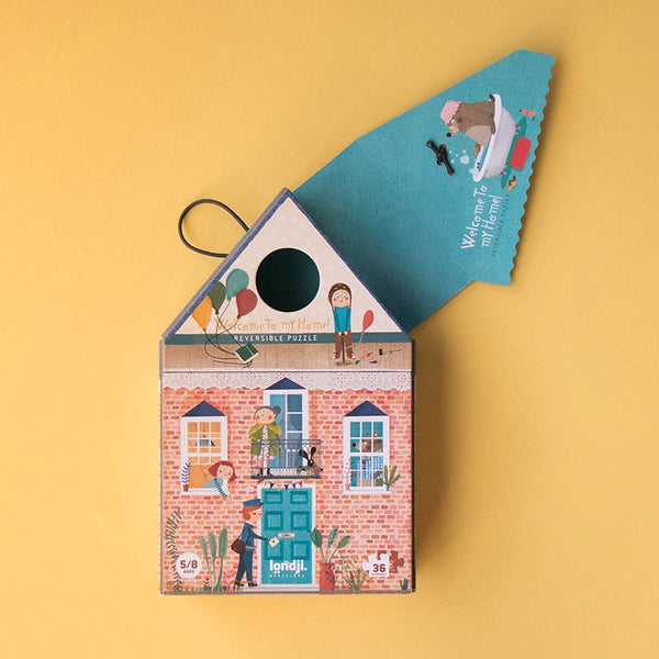 Welcome To My Home 🏠 - Puzzle - Premium and Unique gift 5+, game, home, londji, preschooler, puzzle Boardgame from Londji - Shop now at AU family concept store Mommy's Pouch