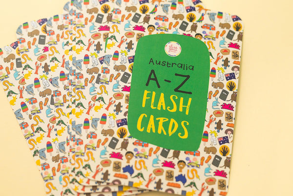 Australia A-Z Alphabet Flash Cards 🦘🐨🐍