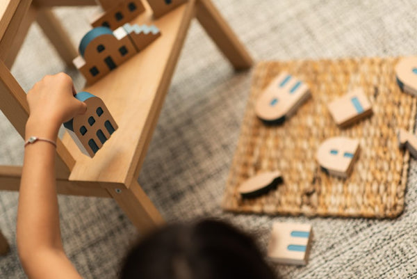 Aegean Village - Building Blocks Toy Collection - Premium and Unique gift animiwoodworkshop, buildingblock, greece, handmade, montessoritoy, sensorytoy, toddler, woodentoy Wooden Toys from Animi Wood Workshop - Shop now at AU family concept store Mommy's Pouch