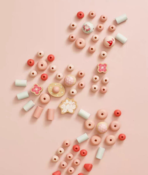 Bead-lacing Sets_Forbidden City - Premium and Unique gift 3y+, classicworld, creativeplay, forkids, pretendplay, toddler, woodentoy Wooden Toys from Classic World - Shop now at AU family concept store Mommy's Pouch