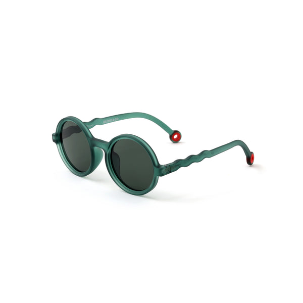 Seaweed Green Round - Junior (3-12y) - Premium and Unique gift forkids, junior, olivio&co, preschooler, sunglass  from Olivio & Co - Shop now at AU family concept store Mommy's Pouch