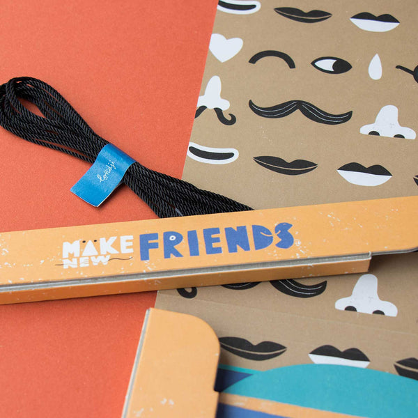 Make New Friends 🧒👦 - DIY Game - Premium and Unique gift 4+, arts&crafts, creativeplay, forkids, game, londji, preschooler Boardgame from Londji - Shop now at AU family concept store Mommy's Pouch