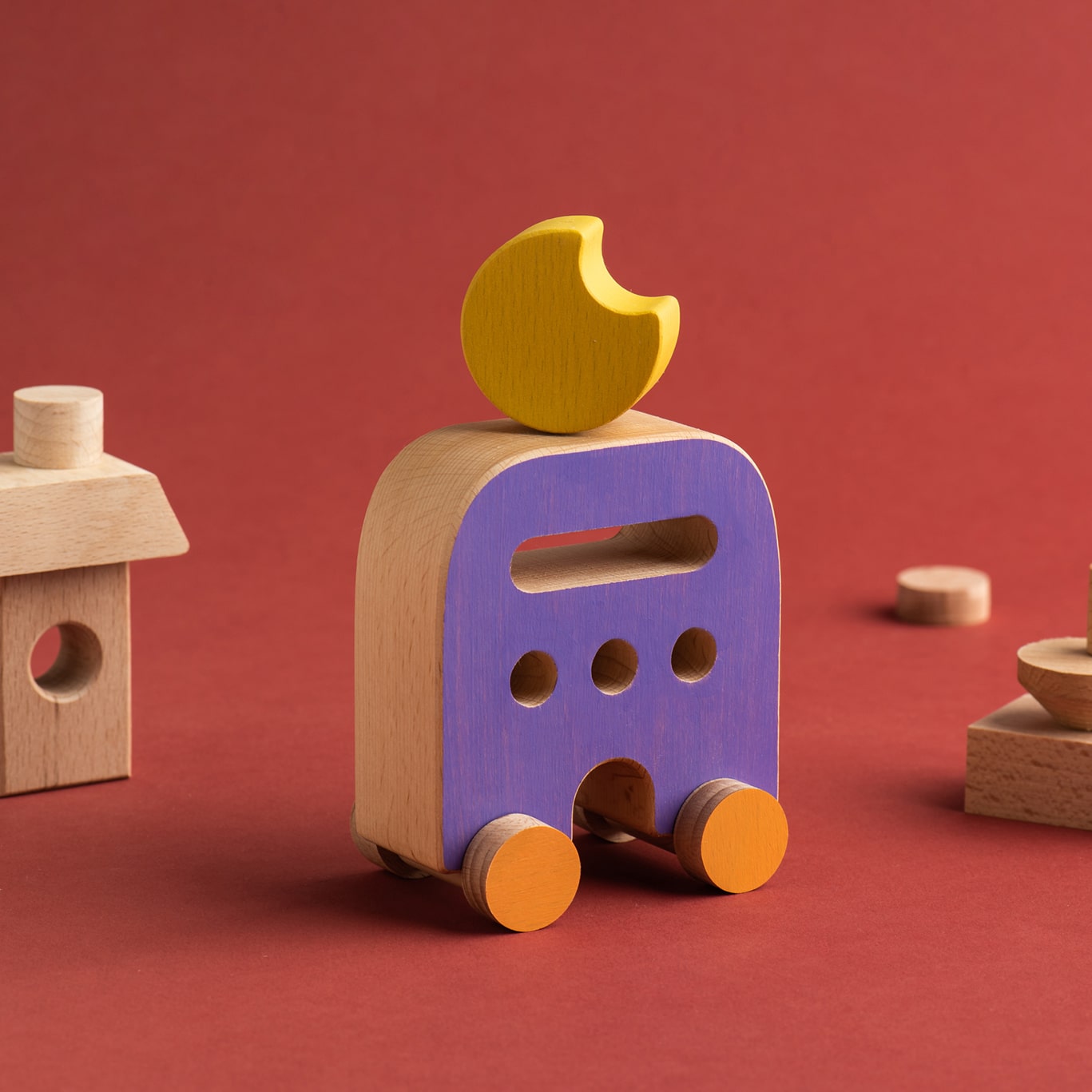 Dream Car_Push Toy🌙 - Premium and Unique gift animiwoodworkshop, forkids, greece, handmade, toddler, Vehicles, woodentoy Wooden Toys from Animi Wood Workshop - Shop now at AU family concept store Mommy's Pouch