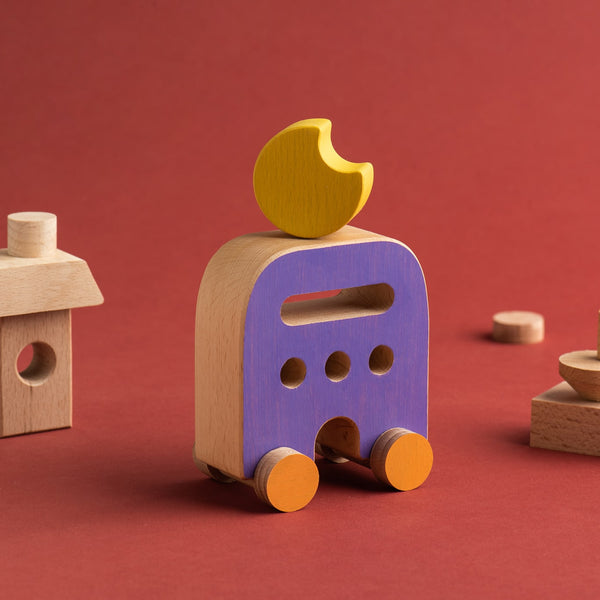 Dream Car_Push Toy🌙 - Premium and Unique gift animiwoodworkshop, forkids, greece, handmade, toddler, Vehicles, woodentoy Wooden Toys from Animi Wood Workshop - Shop now at AU family concept store Mommy's Pouch