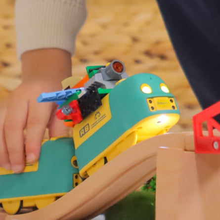 Coding Express Train Set - Premium and Unique gift 3+, coding, constructiontoy, forkids, innovative, preschooler, robobloq, toddler, train  from Robobloq - Shop now at AU family concept store Mommy's Pouch