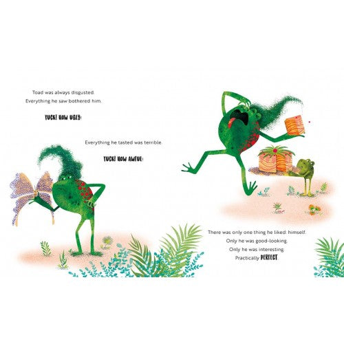Disgusted as a Toad - Premium and Unique gift book, childrensbook, forkids, kidsbook, preschooler, sassi Sound Books from Sassi Junior - Shop now at AU family concept store Mommy's Pouch