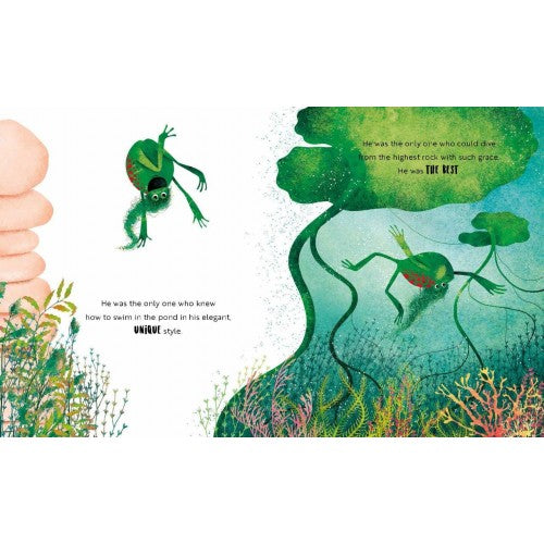 Disgusted as a Toad - Premium and Unique gift book, childrensbook, forkids, kidsbook, preschooler, sassi Sound Books from Sassi Junior - Shop now at AU family concept store Mommy's Pouch