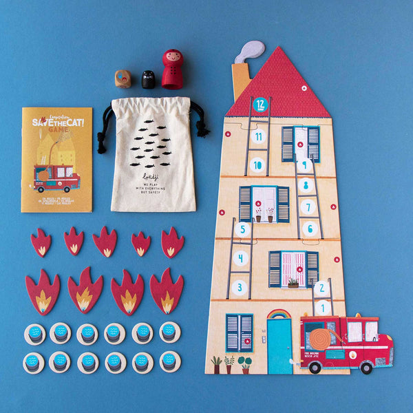 Save the Cat 🐱 - Cooperative Game - Premium and Unique gift 4+, game, londji, preschooler, puzzle Boardgame from Londji - Shop now at AU family concept store Mommy's Pouch