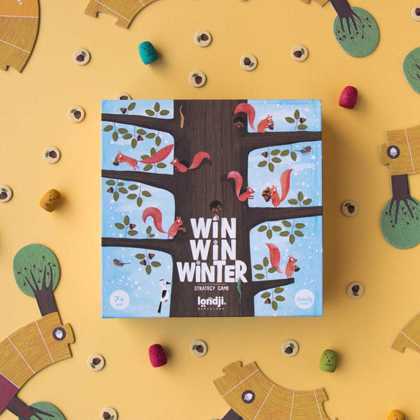 Win Win Winter - Strategy Game 🤯 - Premium and Unique gift 7+, game, londji, schooler, strategy game Boardgame from Londji - Shop now at AU family concept store Mommy's Pouch