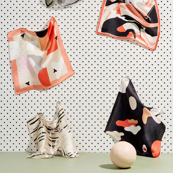 Silk Pocket Square 'Rock Pool' - Premium and Unique gift accessories, formom, formoms, harpertini, silk  from Harpertini - Shop now at AU family concept store Mommy's Pouch