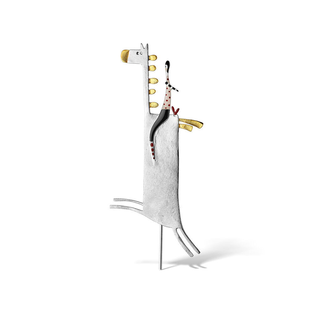 Man and His Horse_Brooch - Premium and Unique gift brooch, formom, formoms, handmade, horse, jewellery, kissthefrog Jewellery from Kiss The Frog - Shop now at AU family concept store Mommy's Pouch