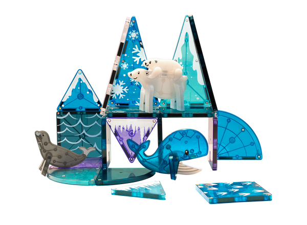 MAGNA-TILES Arctic Animals 25 Piece Set - Premium and Unique gift 3+, animals, arctic, creativeplay, magnatiles, magnettoys, pretendplay, seaanimal, toddler Magnet Toys from Magna-Tiles - Shop now at AU family concept store Mommy's Pouch