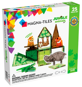 MAGNA-TILES Jungle Animals 25 Piece Set - Premium and Unique gift 3+, animals, creativeplay, forkids, jungleanimal, magnatiles, magneticplay, magnettoys, toddler  from Magna-Tiles - Shop now at AU family concept store Mommy's Pouch