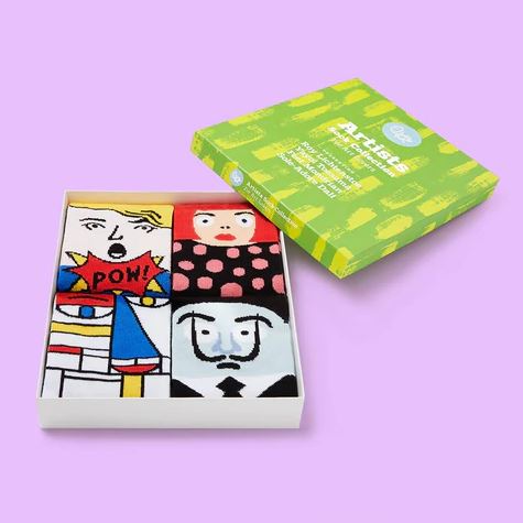 Modern Artists Sock Set - Adults - Premium and Unique gift adults, art, chattyfeet, formoms, giftset, modernart, socks  from Chatty Feet - Shop now at AU family concept store Mommy's Pouch