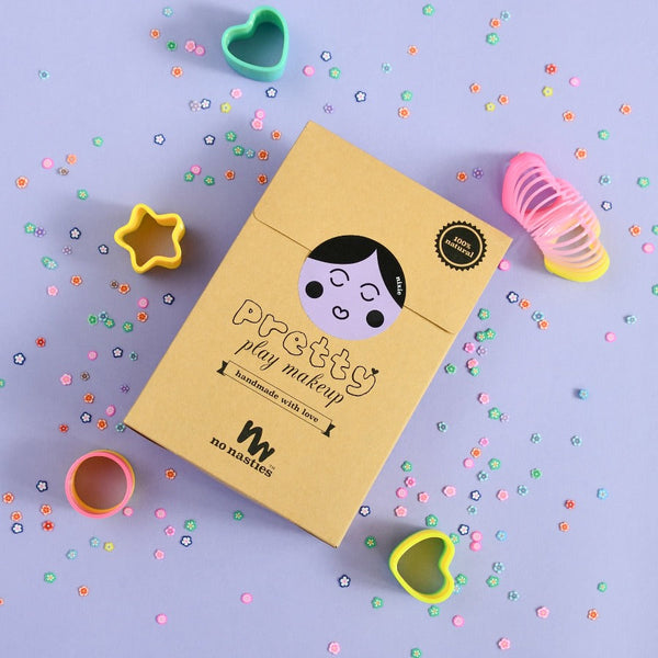 Nixie Purple Natural Pretty Play Makeup Goody Pack for Kids - Premium and Unique gift 4+, forkids, makeup, makeupforkids, nonasties  from No Nasties - Shop now at AU family concept store Mommy's Pouch