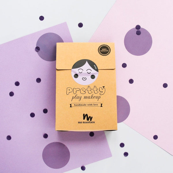 Nixie Purple Natural Pretty Play Makeup Goody Pack for Kids - Premium and Unique gift 4+, forkids, makeup, makeupforkids, nonasties  from No Nasties - Shop now at AU family concept store Mommy's Pouch
