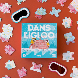 Dans L'Igloo 🧊 _ Progressive Puzzles - Premium and Unique gift 3+, game, londji, puzzle, toddler Boardgame from Londji - Shop now at AU family concept store Mommy's Pouch