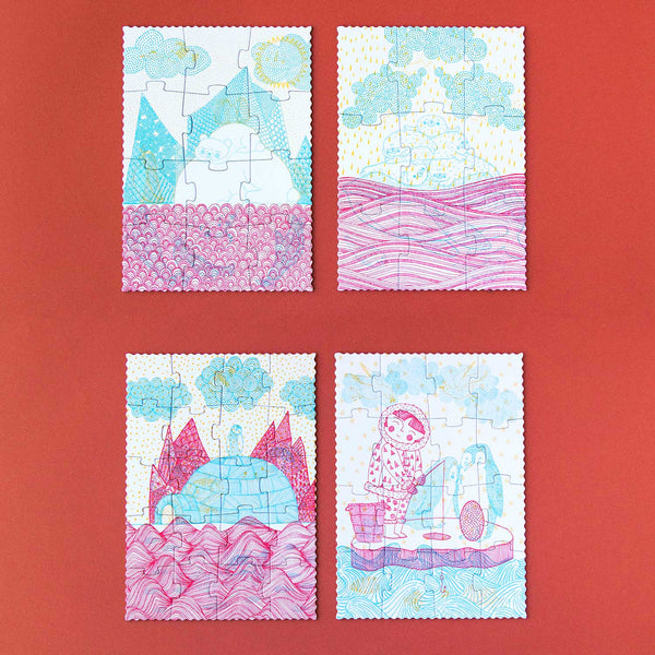 Dans L'Igloo 🧊 _ Progressive Puzzles - Premium and Unique gift 3+, game, londji, puzzle, toddler Boardgame from Londji - Shop now at AU family concept store Mommy's Pouch