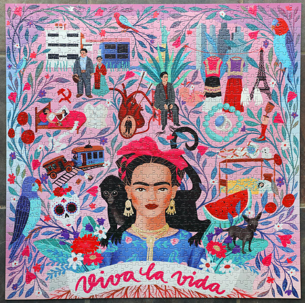 Viva La Vida_eeBoo 1000pc Jigsaw Puzzle - Premium and Unique gift 1000pieces, adults, eeBoo, formoms, puzzle Puzzle from eeBoo - Shop now at AU family concept store Mommy's Pouch