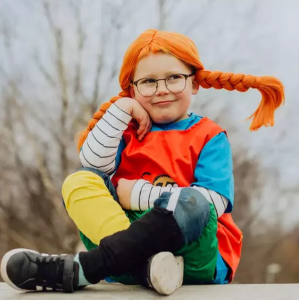 Pippi Longstocking Umbrella - Premium and Unique gift 3+, kidsumbrella, micki, pipi, pippi longstocking, toddler, umbrella Wooden Toys from Micki - Shop now at AU family concept store Mommy's Pouch