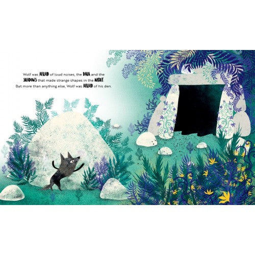 Fearful as a Wolf_Shout Emotions - Premium and Unique gift 3+, book, childrensbook, kidsbook, preschooler, sassi, soundbook Sound Books from Sassi Junior - Shop now at AU family concept store Mommy's Pouch