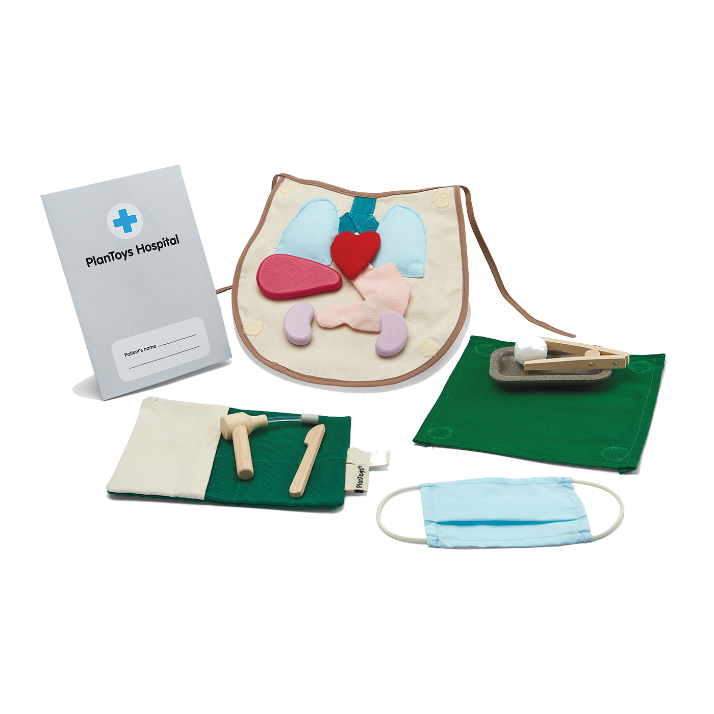 Surgeon Set - PlanToys - Premium and Unique gift educationalplay, forkids, imaginativeplay, plantoys, pretendplay, toddler, woodentoy  from PlanToys - Shop now at AU family concept store Mommy's Pouch