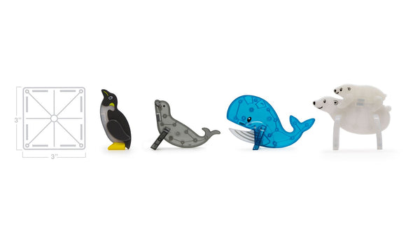 MAGNA-TILES Arctic Animals 25 Piece Set - Premium and Unique gift 3+, animals, arctic, creativeplay, magnatiles, magnettoys, pretendplay, seaanimal, toddler Magnet Toys from Magna-Tiles - Shop now at AU family concept store Mommy's Pouch