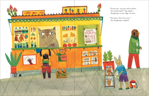 Where the World Ends - Premium and Unique gift childrensbook, hardcover, kidsbook, picturebook, preschooler, princetonarchitecturalpress  from Princeton Architectural Press - Shop now at AU family concept store Mommy's Pouch