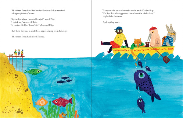 Where the World Ends - Premium and Unique gift childrensbook, hardcover, kidsbook, picturebook, preschooler, princetonarchitecturalpress  from Princeton Architectural Press - Shop now at AU family concept store Mommy's Pouch