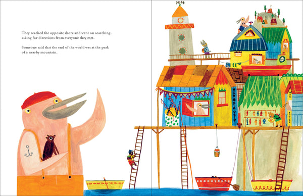 Where the World Ends - Premium and Unique gift childrensbook, hardcover, kidsbook, picturebook, preschooler, princetonarchitecturalpress  from Princeton Architectural Press - Shop now at AU family concept store Mommy's Pouch
